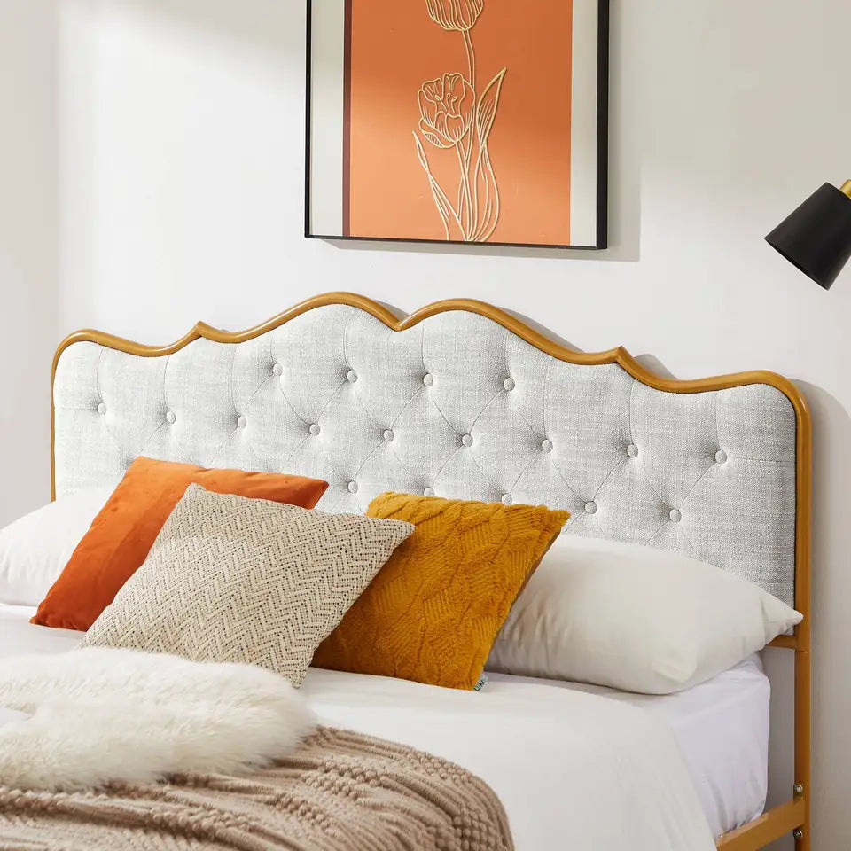 Elegant King Size Metal Bed Frame