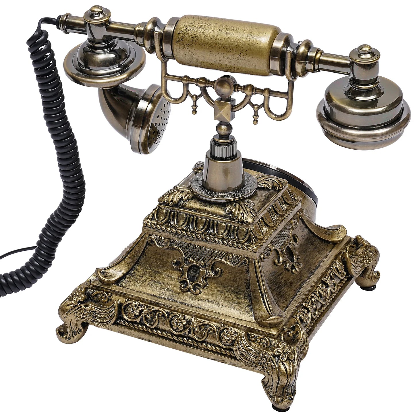 European Style Old Fashioned Rotary Dial Telephone