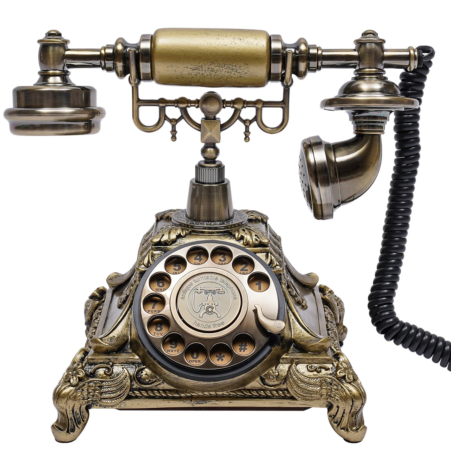 European Style Old Fashioned Rotary Dial Telephone